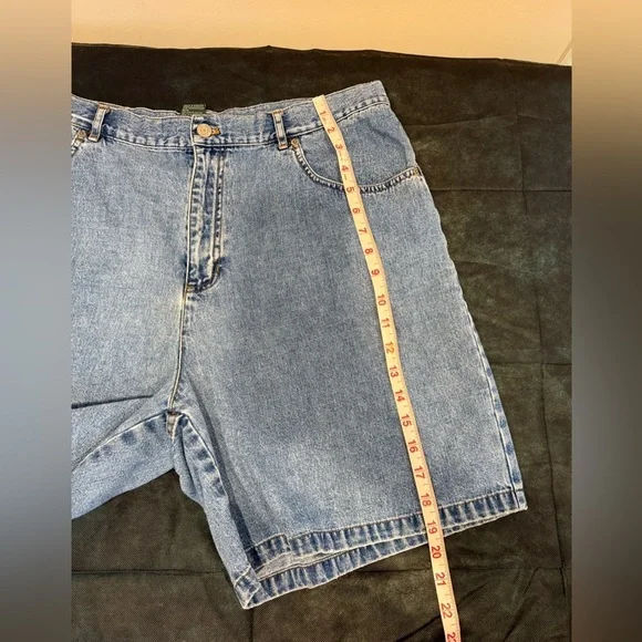 🔥Ralph Lauren Women’s Blue Jean Shorts Sz 16W EUC🔥 - Picture 4 of 6